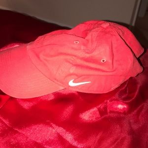 Nike red hat